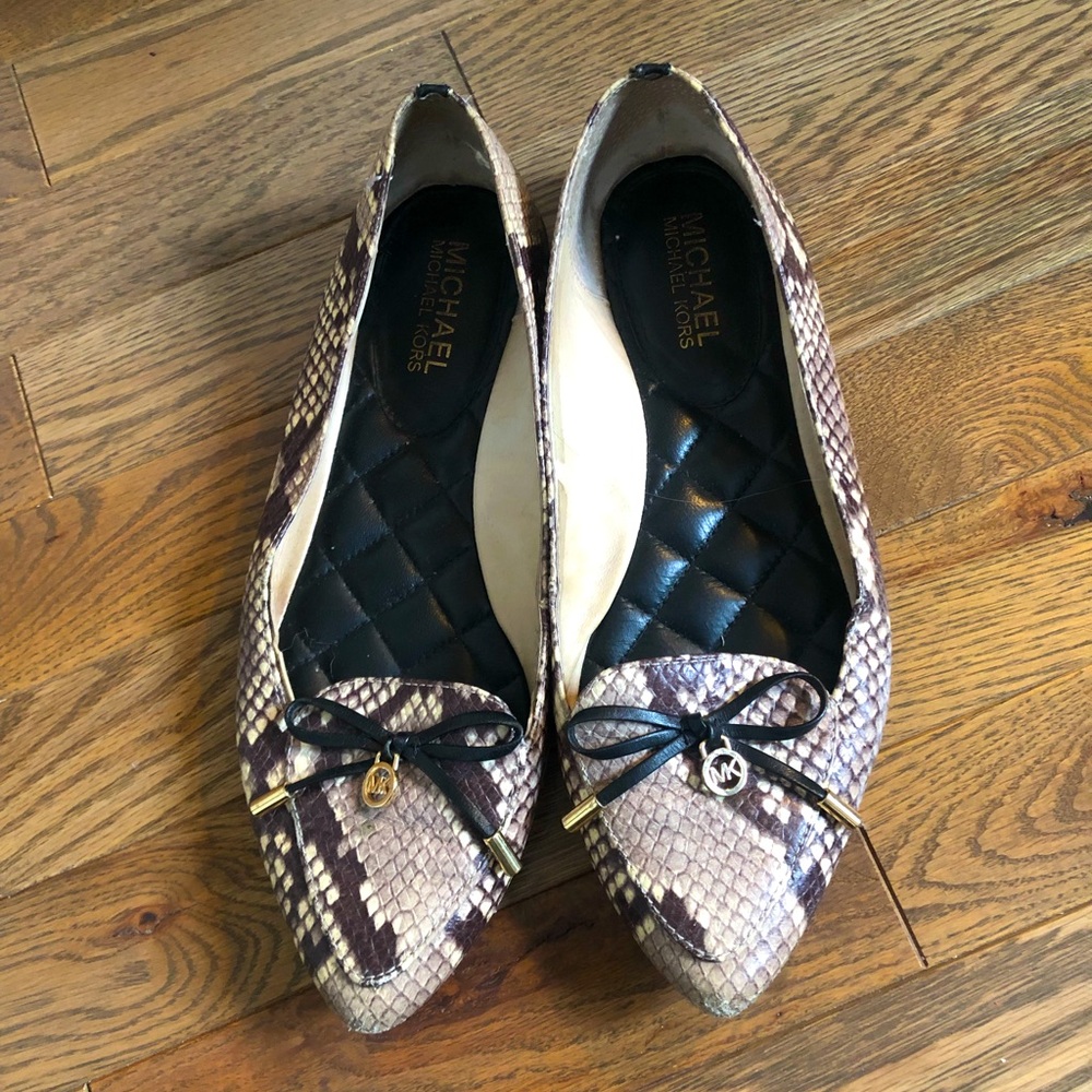 Michael Kors pointy flats